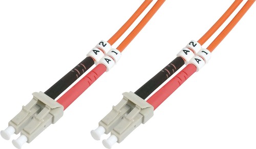 DIGITUS LWL-Patchkabel, 50/125 LC/LC, 1m, OM2 DK-2533-01