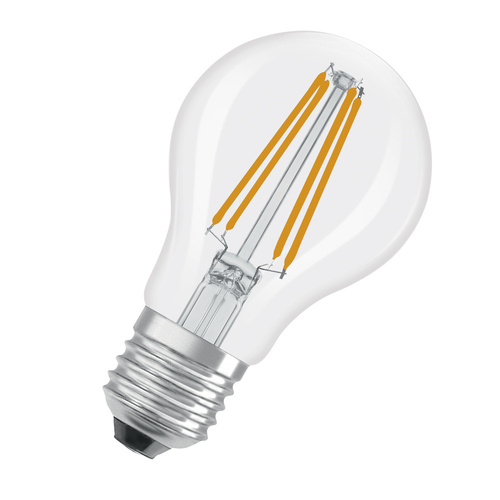 Ledvance LED-Lampe E27 830, klar LEDCl.A60FV7W830CL