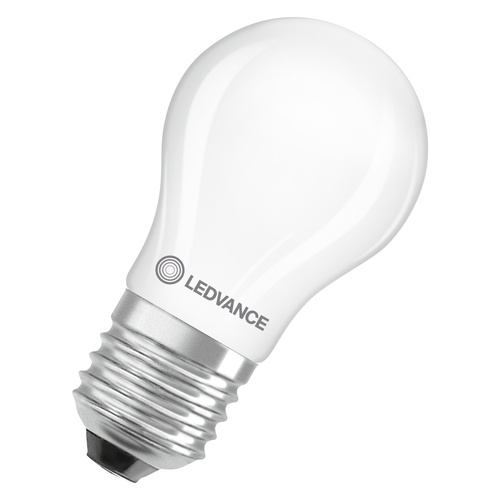 Ledvance LED-Tropfenlampe E27 830, frosted LEDCl.P40FV4.2W830FR