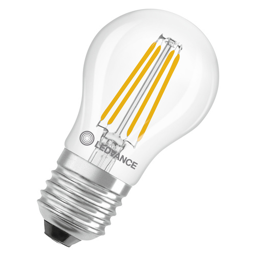 Ledvance LED-Tropfenlampe E27 830, klar LEDCl.P40FV4W830CL