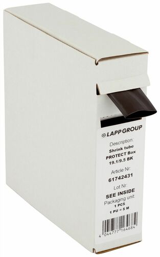 Lapp Zubehör Schrumpfschlauch-PROTECT BOX-2,4/1,2-BK 61742425 Lapp Zubehör Schrumpfschlauch-PROTECT BOX-2,4/1,2-BK 61742425