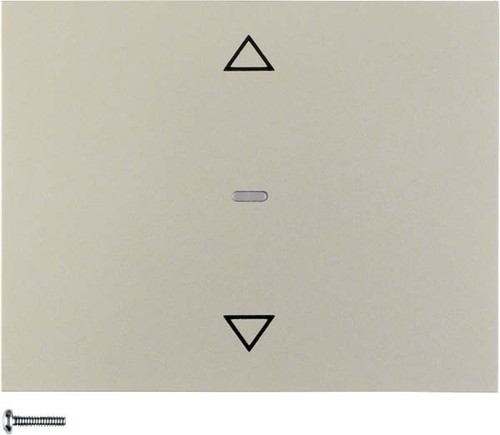 Berker KNX-Funk Jalousie-Taste edelstahl lackiert 85245273