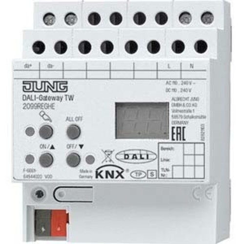 Jung KNX DALI-Gateway TW REG 4 TE 2099 REGHE