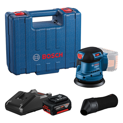 Bosch Power Tools Exzenterschleifer, 1 x Akku GBA 18V 4.0Ah 06013A5021