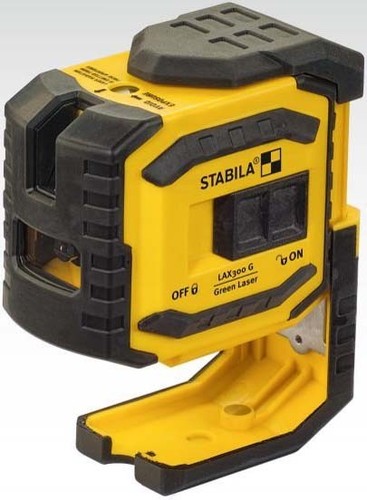 Stabila Kreuzlinien-Lot-Laser 4-teiliges Set LAX 300 G