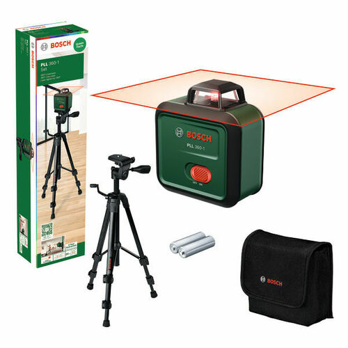 Bosch Power Tools Linienlaser PLL 360-1 UNI+Tripod 0603663L01 Bosch Power Tools Linienlaser PLL 360-1 UNI+Tripod 0603663L01