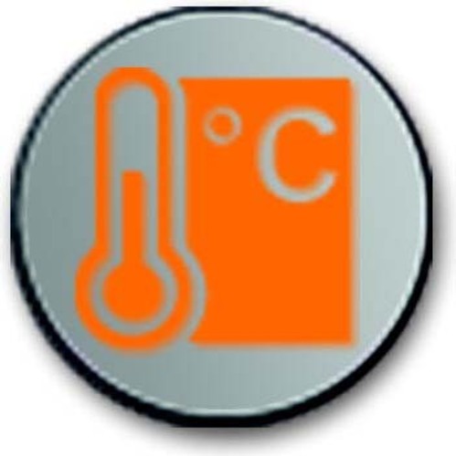 Busch-Jaeger Beschriftungssymbol Raumtemperatur edelstahl 6353/40-860-500 Busch-Jaeger Beschriftungssymbol Raumtemperatur edelstahl 6353/40-860-500