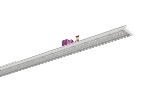 Ridi-Leuchten LED-Geräteträger 7-pol. 840, DALI2, weiß VL2P-GLS150-7DAWS840B0900-HT