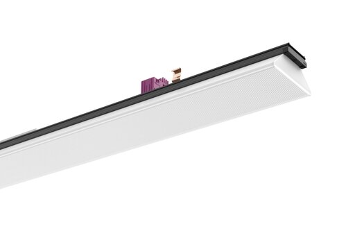 Ridi-Leuchten LED-Geräteträger 7-pol. 940, DALI2, schwarz VL2P-GMS150-7DASW940MP0450