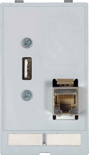 Murrelektronik Frontplattenschnittstelle RJ45/45 + USB 4000-68000-1310000