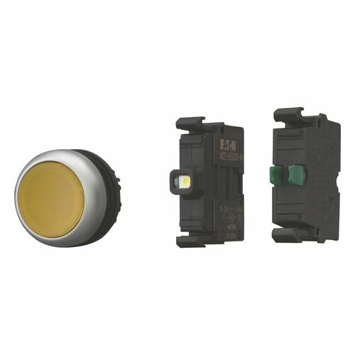 Eaton Komplettgerät Leuchtdrucktaste M22-DL-YK10LED230BVP Eaton Komplettgerät Leuchtdrucktaste M22-DL-YK10LED230BVP