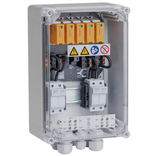 Weidmüller Generatoranschlusskasten, PV Next, 2 MPP PVC DC 1I#8000137870 Weidmüller Generatoranschlusskasten, PV Next, 2 MPP PVC DC 1I#8000137870