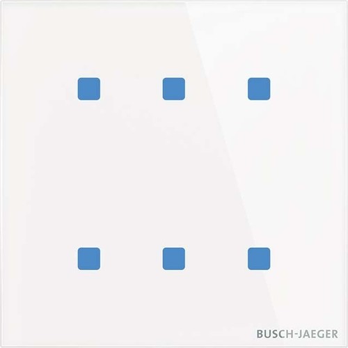 Busch-Jaeger Touch-Bedienelement 6-fach TB/U6.4.11-CG