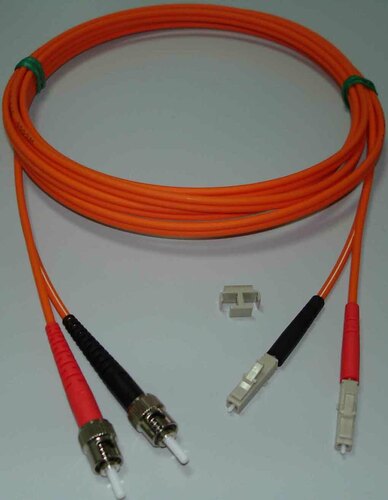 Fumo LWL-Patchkabel 3m 62,5/125 LC/SC PT/DX-LCSC-62-3
