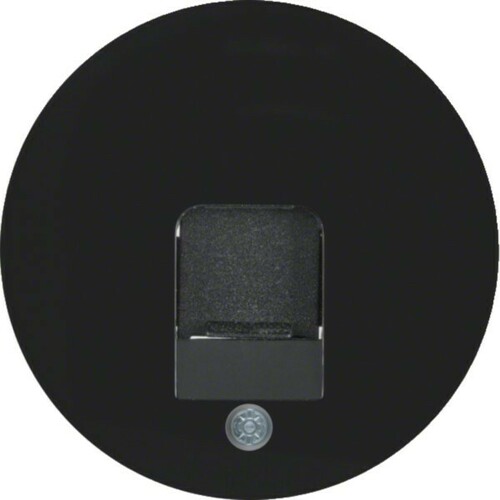 Hager Zentralstück schwarz, glänzend WLF1058BG