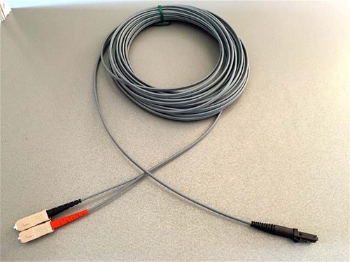 Fumo LWL-Patchkabel 1m 50/125 OM3 MTRJ/SC PT/DX-MTSC-OM3-1