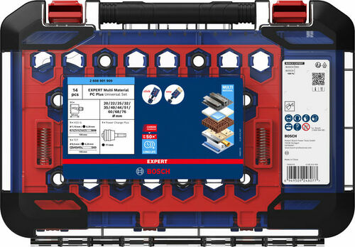 Bosch Power Tools Lochsägen-Satz EXP Multi Mat.,20/68/76,13St 2608901909