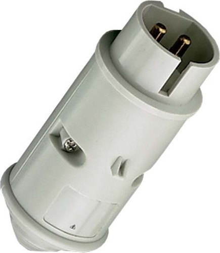 Mennekes Stecker 32A,2p,12h,50V,IP44 643A