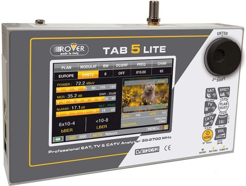 RO.VE.R HD-Analyzer SAT/TV,CATV,5 HD TAB 5 LITE