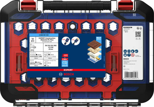 Bosch Power Tools Lochsägen-Set EXP Constr. Material,20-64mm,9St 2608901951