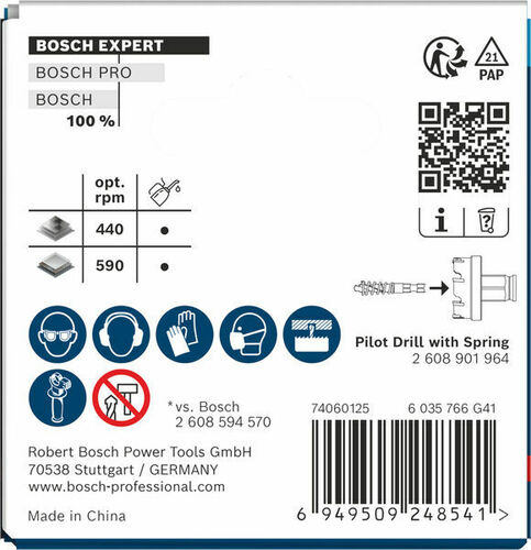 Bosch Power Tools Lochsäge EXP Sheet Metal,27mm 2608901956