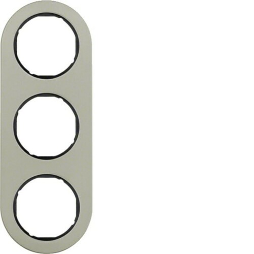 Hager Rahmen 3-fach ch WLD9300STB Hager Rahmen 3-fach ch WLD9300STB