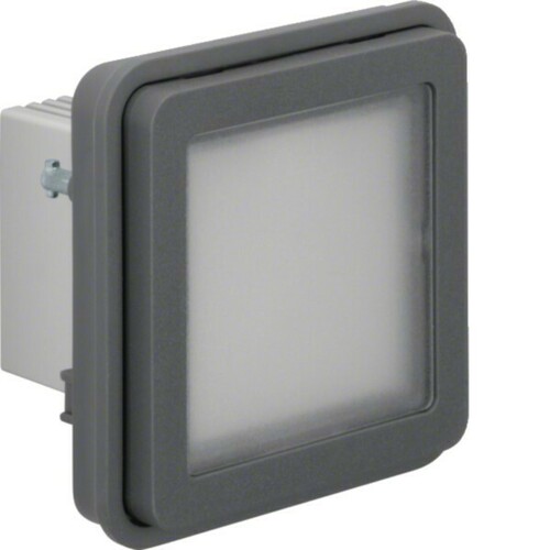 Hager LED-Signallicht-Einsatz blau, W.1 IP55, grau WNA602 Hager LED-Signallicht-Einsatz blau, W.1 IP55, grau WNA602