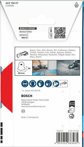 Bosch Power Tools Sägeblatt für Oszillierer EXP ACZ105ET, 105mm 2608902059