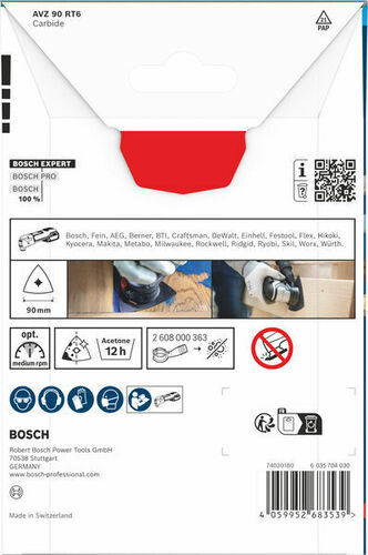 Bosch Power Tools Schleifplatte EXP GOP AVZ90 RT6,90mm 2608902064