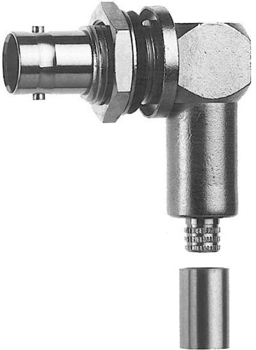 Telegärtner BNC-Kabelwinkeleinbaub. 50 Ohm RG58C/U(G1) 100023373
