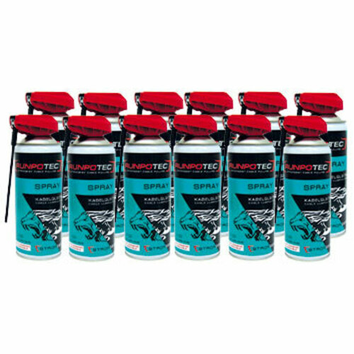 Runpotec Kabelgleitmittel Spray 400 ml - 12 Stück 21158 Runpotec Kabelgleitmittel Spray 400 ml - 12 Stück 21158