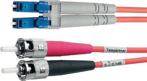 Telegärtner Duplexkabel LC/ST 50,0 OM3 2m 100012162
