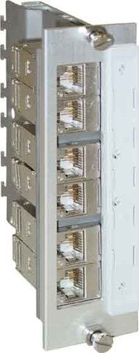 Metz Connect Patchfeld E-DAT 6x8 3HE Cat.6A 130922-02-E