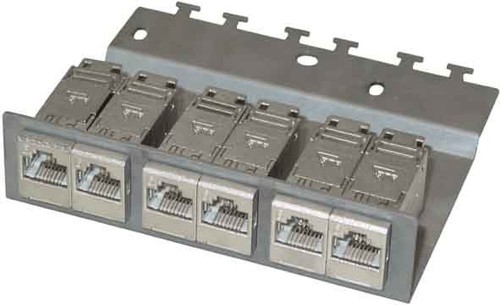 Metz Connect Patchfeld E-DAT 6x8 1HE Cat.6A 130922-03-E