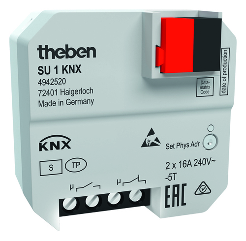 Theben UP-Schaltaktor 1 Kanal SU 1 KNX