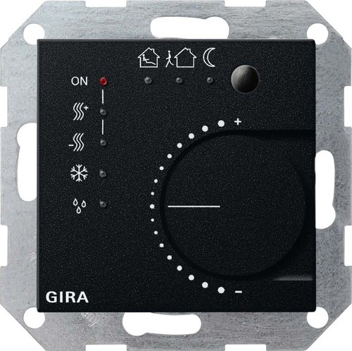 Gira KNX-Stetigregler 4-fach schwarz Tasterschnittstelle 2100005