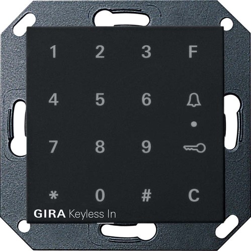 Gira Codetastatur Keyless In schwarz 2605005
