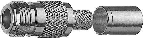Telegärtner N-Kabelbuchse cr/cr RG-213/U 100023998 Telegärtner N-Kabelbuchse cr/cr RG-213/U 100023998