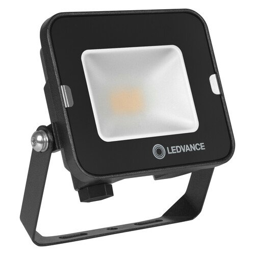 Ledvance LED-Fluter 865, schwarz FLCOMPV10W865SYM100B