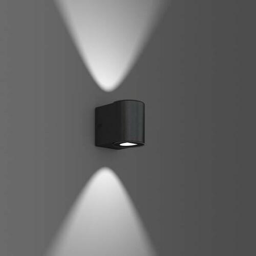 RZB LED-Wandleuchte 830, anthrazit 582077.0031 RZB LED-Wandleuchte 830, anthrazit 582077.0031