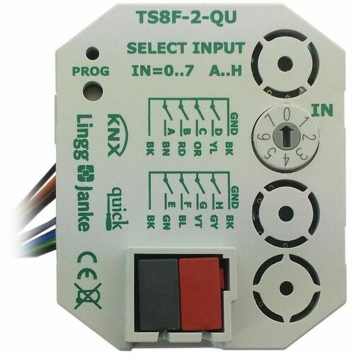 Lingg&Janke KNX-Tasterschnittstelle quick f.8 Einzeltast TS8F-2-QU Lingg&Janke KNX-Tasterschnittstelle quick f.8 Einzeltast TS8F-2-QU