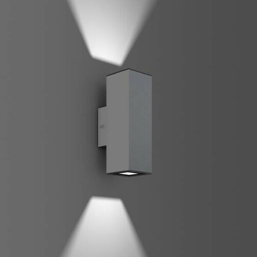 RZB LED-Wandleuchte 830, silber 582085.004