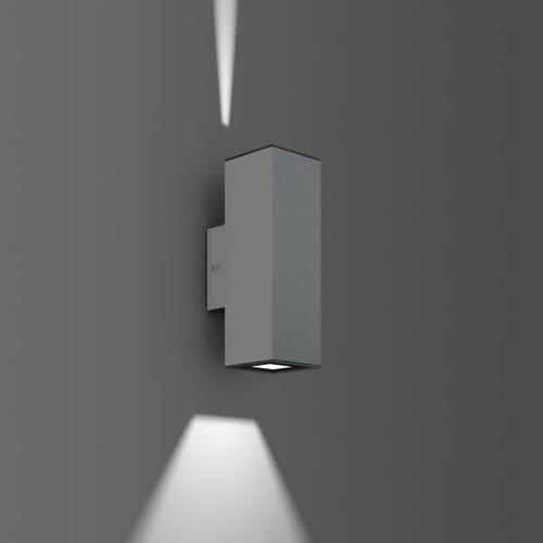 RZB LED-Wandleuchte 830, silber 582086.004