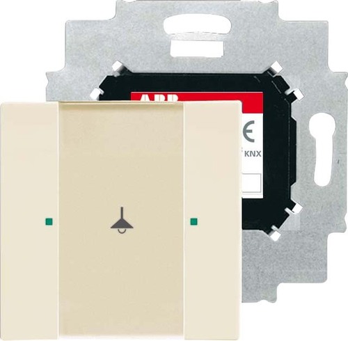 Busch-Jaeger Bedienelement 1-fach elfenbeinweiß 6125/01-82-500 Busch-Jaeger Bedienelement 1-fach elfenbeinweiß 6125/01-82-500