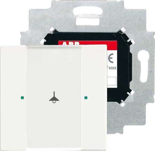 Busch-Jaeger Bedienelement 1-fach studioweiß matt 6125/01-884-500 Busch-Jaeger Bedienelement 1-fach studioweiß matt 6125/01-884-500