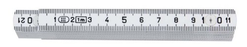 Hultafors Gliedermassstab ABS Kunststoff -mm- K2107-2-10W DU