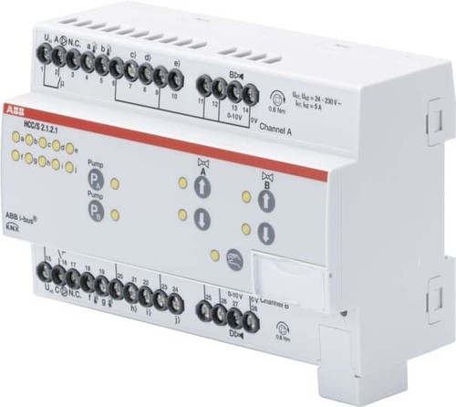 ABB Stotz S&J Heiz-/Kühlkreis Controller 2-fach 0-10V man REG HCC/S2.1.2.1