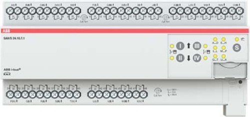 ABB Stotz S&J Schalt-/Jalousieaktor 24fach 10A, REG SAH/S24.10.7.1