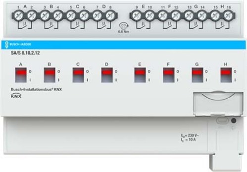 Busch-Jaeger Binärausgang 10A REG, KNX SA/S8.10.2.12 Busch-Jaeger Binärausgang 10A REG, KNX SA/S8.10.2.12