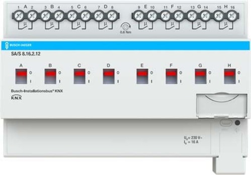Busch-Jaeger Binärausgang 16A REG, KNX SA/S8.16.2.12 Busch-Jaeger Binärausgang 16A REG, KNX SA/S8.16.2.12